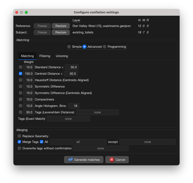 New Figma Plugin Imports PowerPoint Files Directly, No Rebuild Required — Screenshot of JOSM conflation plugin settings