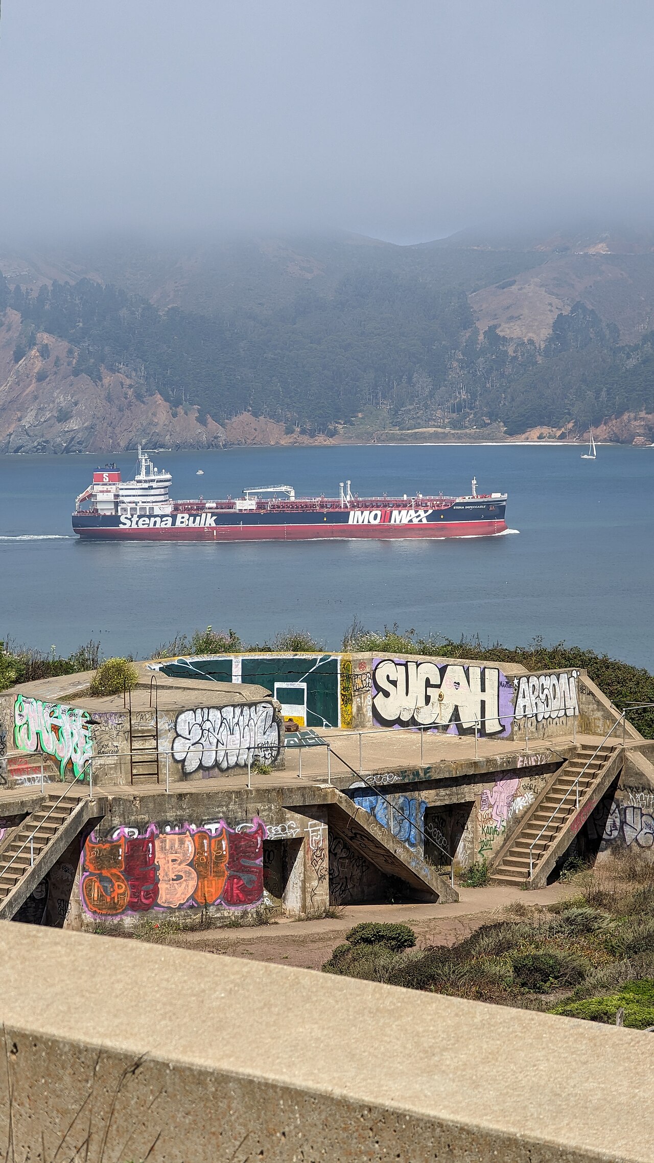 Impeccable Bridges the Design Gap for AI Coding Agents — Stena Impeccable, IMO 9693020, outside Golden Gate Bridge, San Francisco, CA - PXL 20230828 185936419