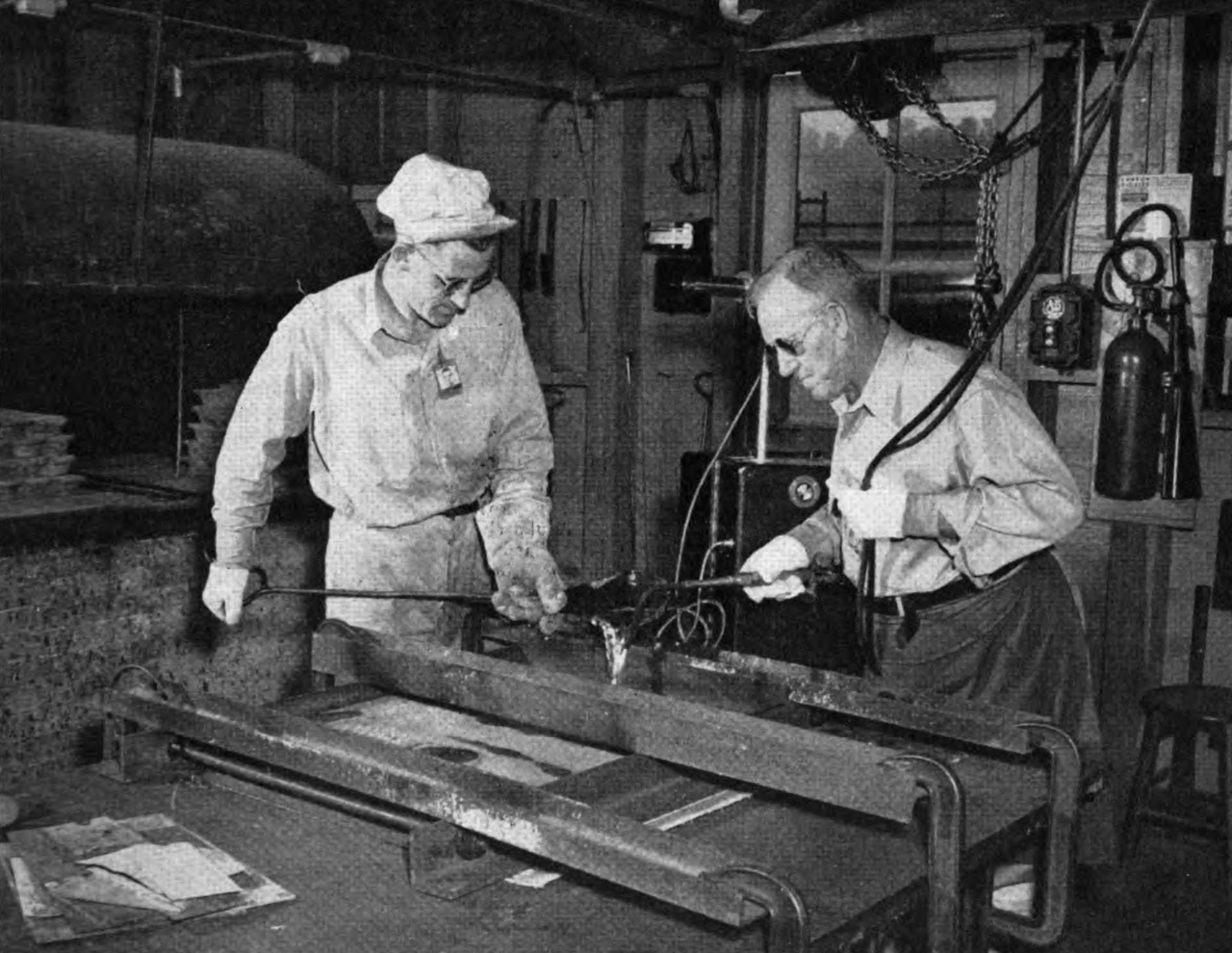 Newsletter Lead Magnet Funnels: Turning Free Resources into Paying Subscribers — Industrial hygiene lead casting 1950