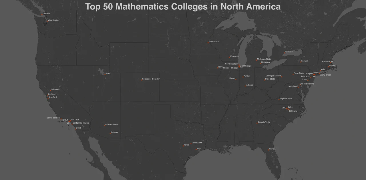 AI Solves One of Math's $1M Millennium Prize Problems — Top 50 Mathematics Colleges in North America