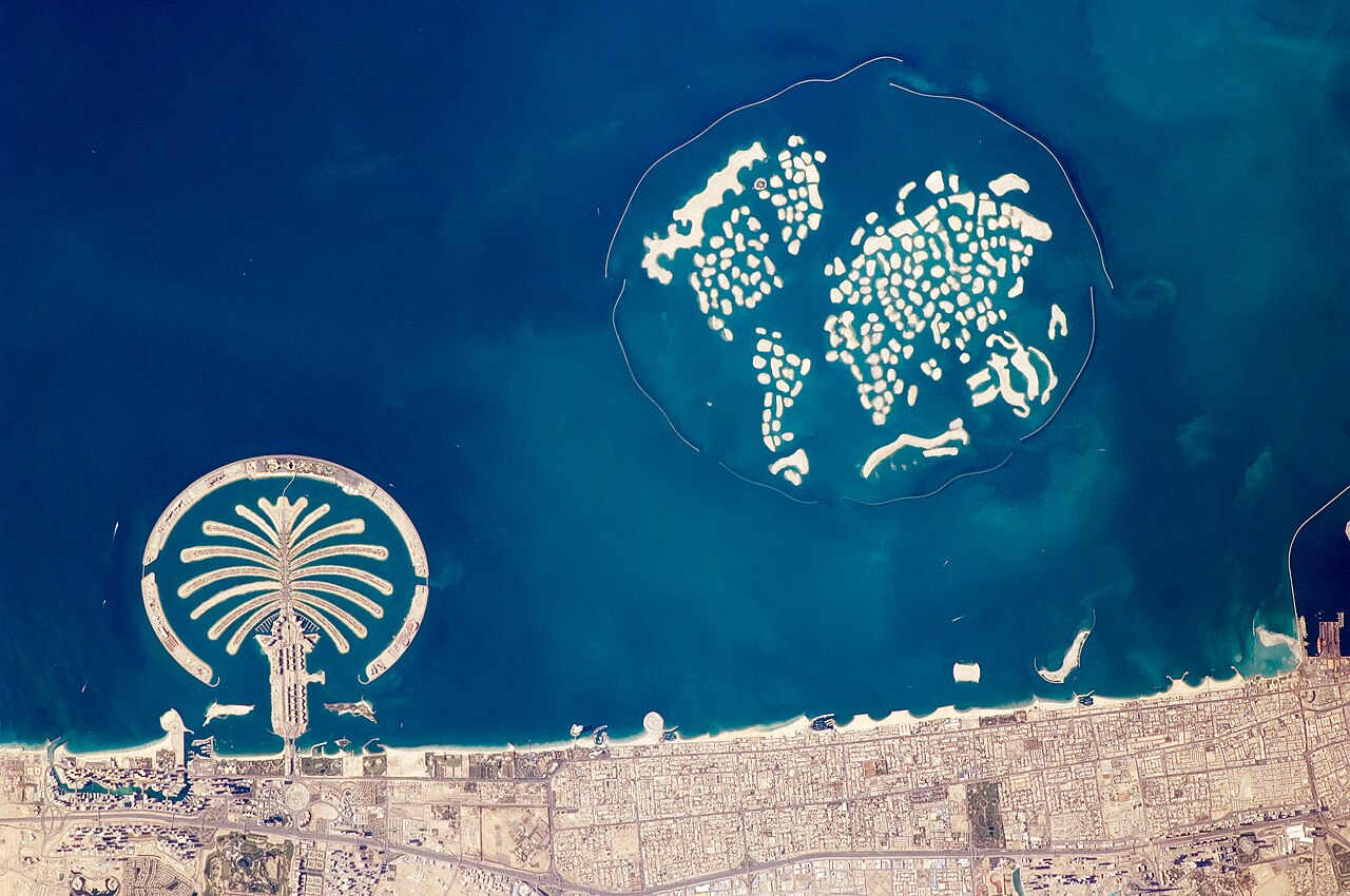 Artificial Analysis Benchmarks 12 Search APIs for AI Agent Performance — Artificial Archipelagos, Dubai, United Arab Emirates ISS022-E-024940 lrg