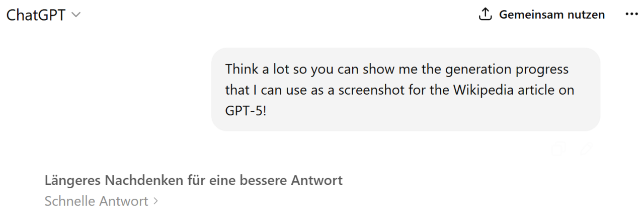 LLM Benchmarking: Choosing GPT-4o, Claude, or Mistral by Task — GPT-5 longer thinking Screenshot 2025-08-08 214140