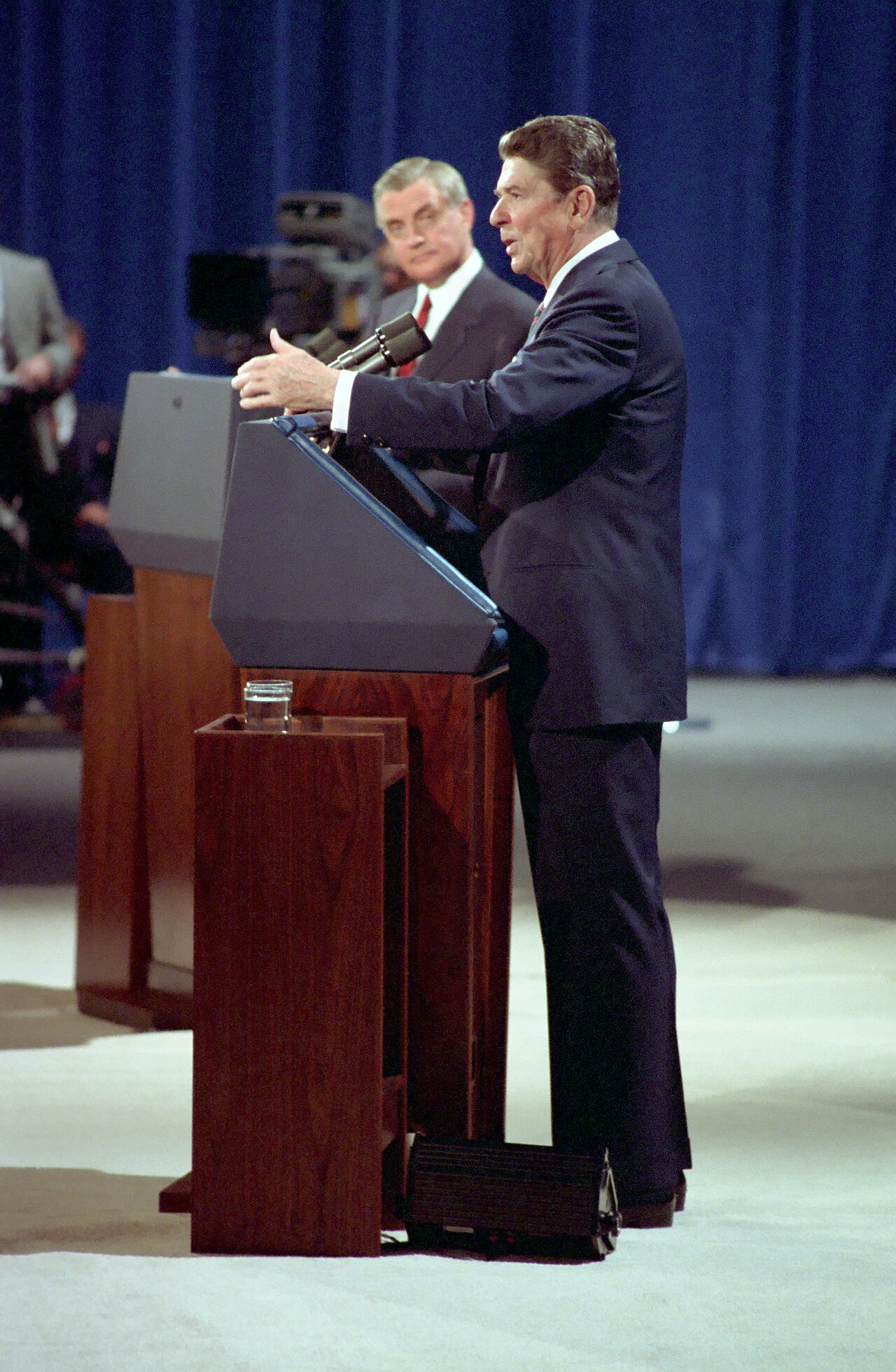 AI Consciousness Debate Lacks Concrete Evidence, Says New Report — President Ronald Reagan and Walter Mondale During The Presidential Debate on Foreign Policy in Louisville Kentucky - DPLA - c6814f8cf9a68934ca3a6cc6fc8a35d8
