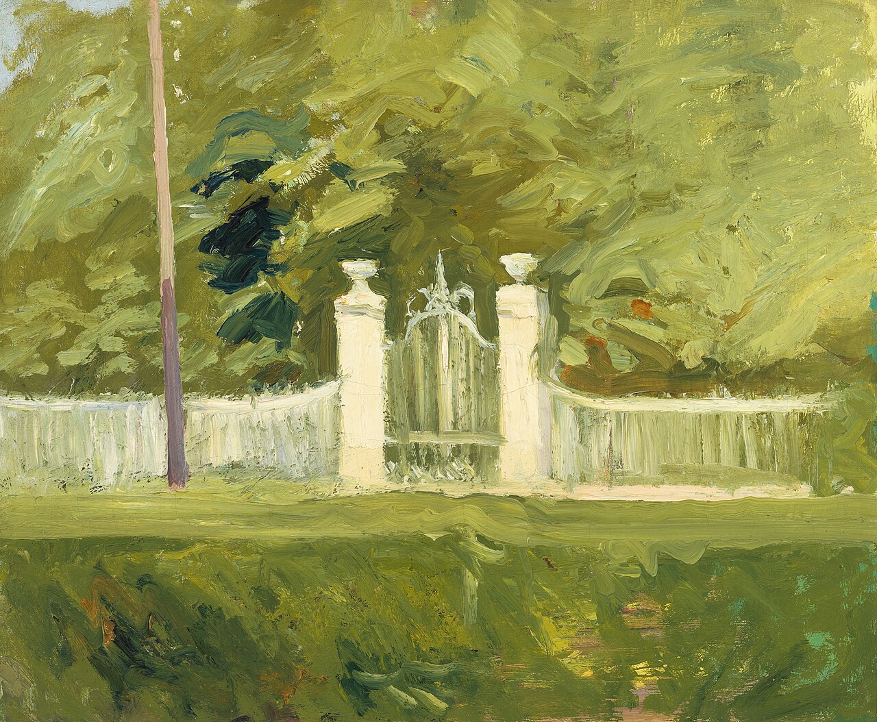 Lumen Multi-Cloud Gateway Emerges as Scalable Architecture for AI Systems — Gateway and Fence, Saint-Cloud, by Edward Hopper