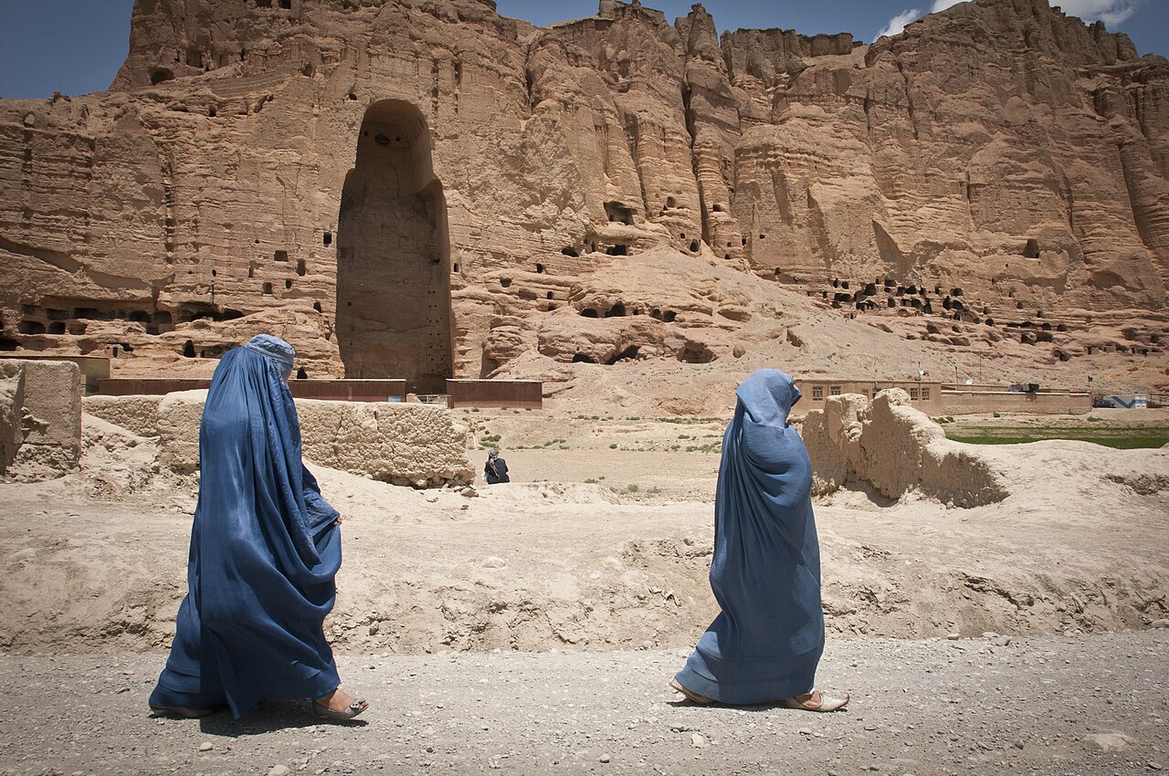 Animating a Still Image With Sora: API Workflow, Prompts, and Failure Modes — Flickr - DVIDSHUB - Giant standing Buddhas of Bamiyan still cast shadows (Image 2 of 8)